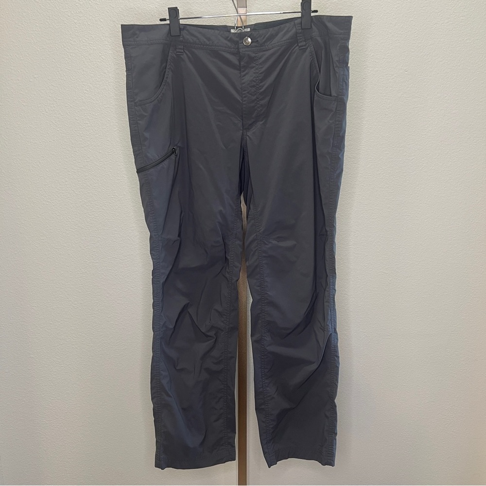 Marmot Mens Hiking Pants Nylon Charcoal 40x31